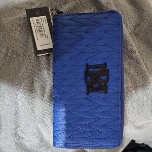 BMW Blue Wallet with Phone Holder